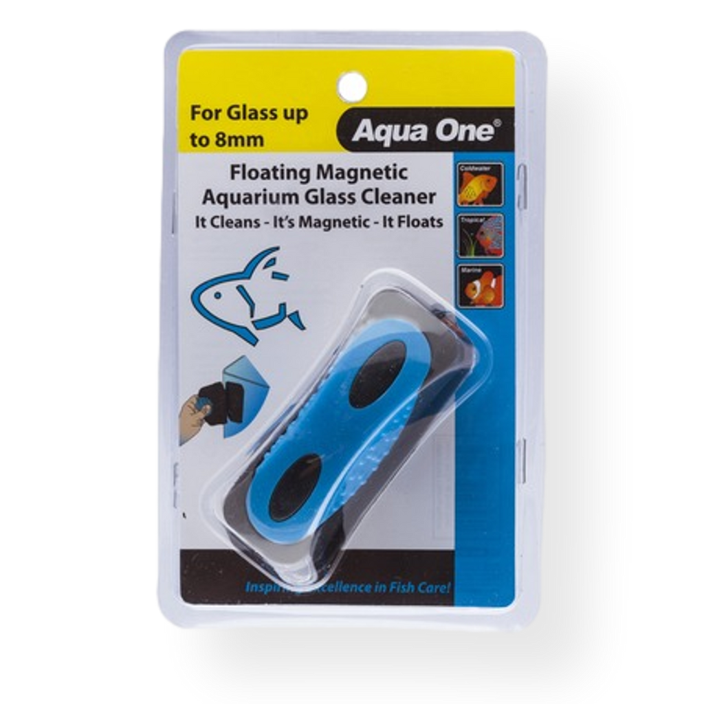 Aqua One Floating Magnet Glass Cleaner Medium