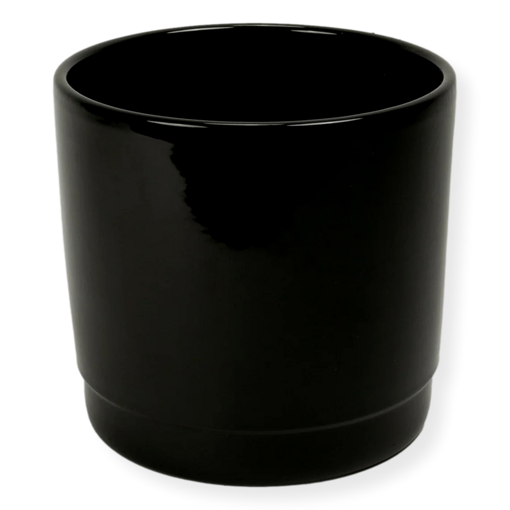 Black Sam Ceramic Planter Pot 14cm