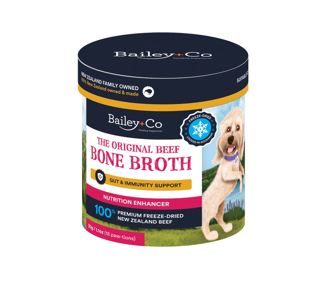 Bailey+Co Beef Bone Broth with Probiotic – Boost Digestive System 30g