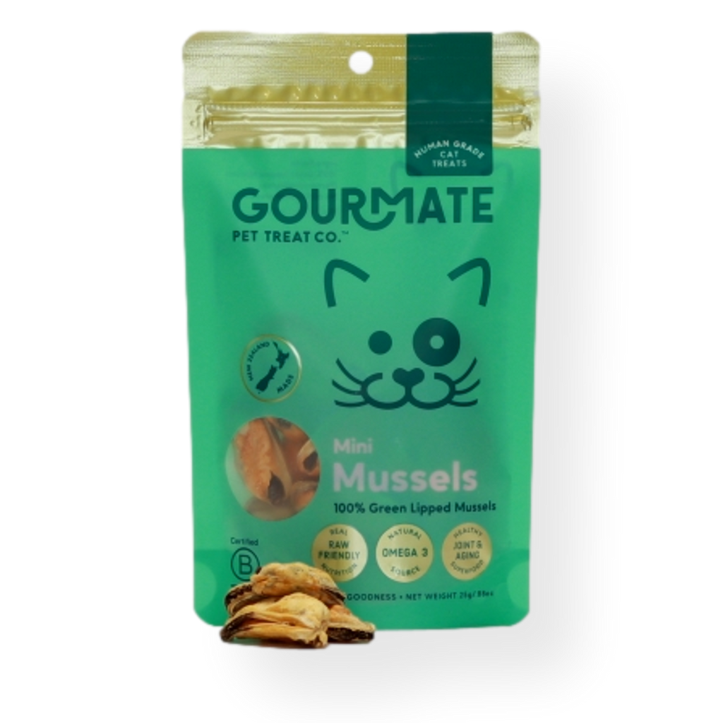 Gourmate Mini Mussels Cat Treats 25g