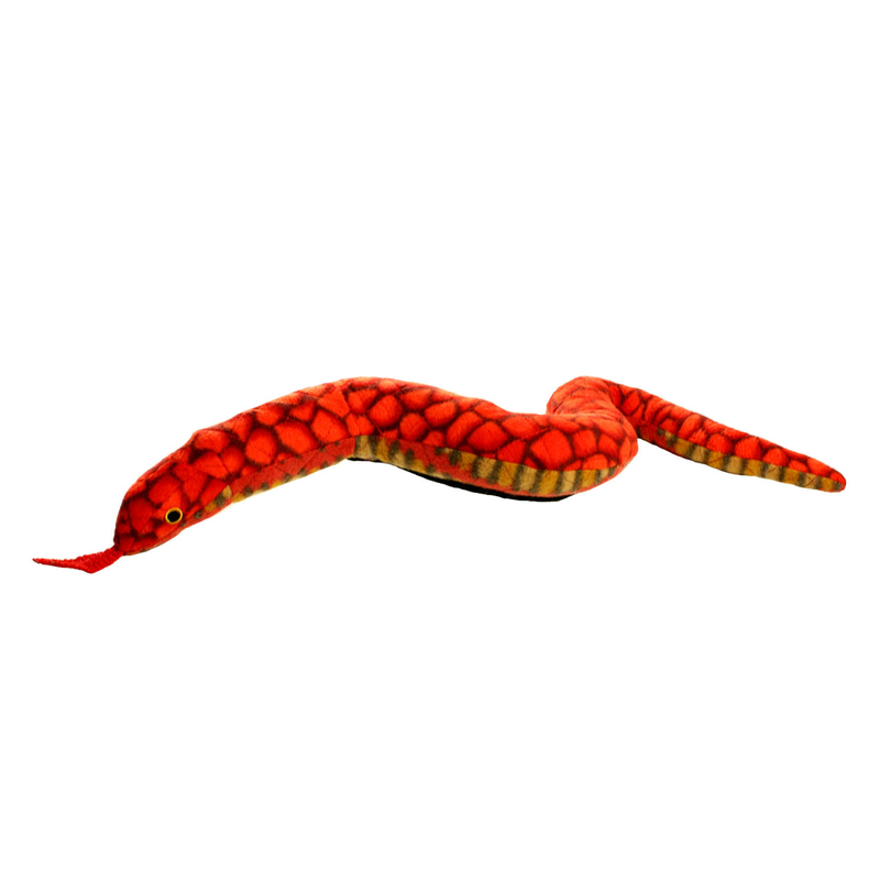 Tuffy Scarlett the Red Snake Dog Toy