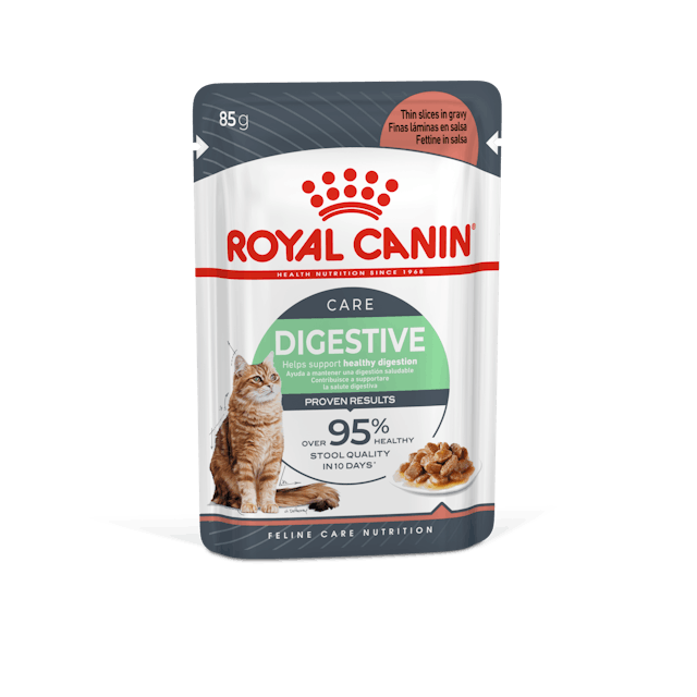 Royal Canin Digestive Care Gravy Wet Cat Food Pouch 85g