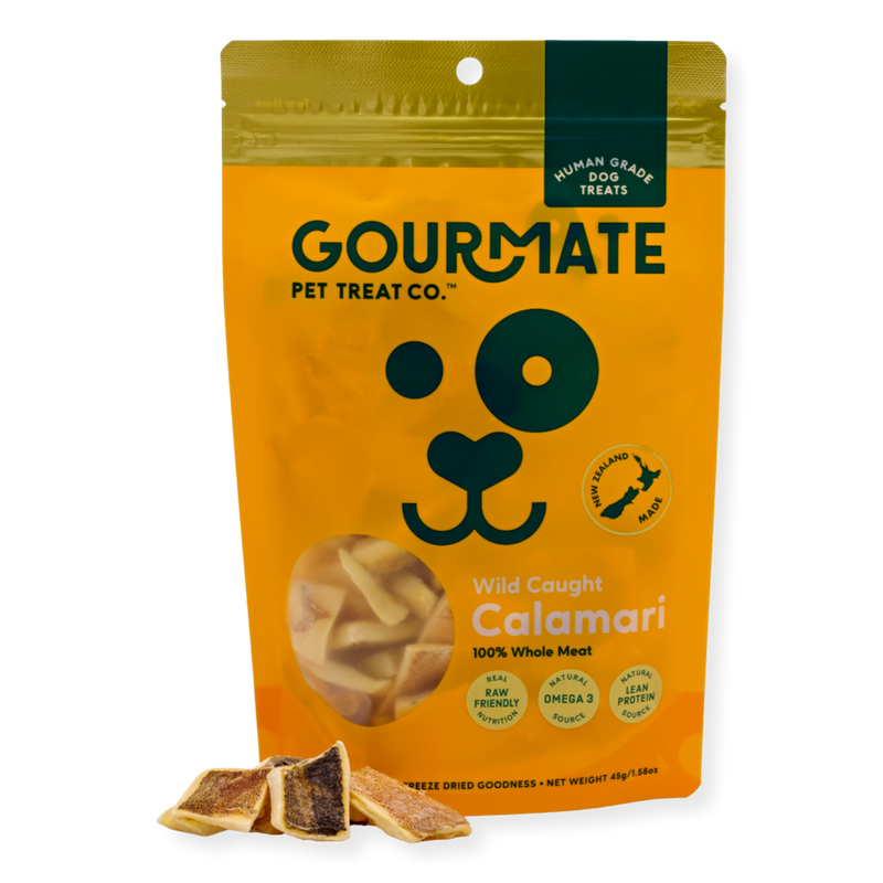 Gourmate Wild Caught Calamari Dog Treats 45g