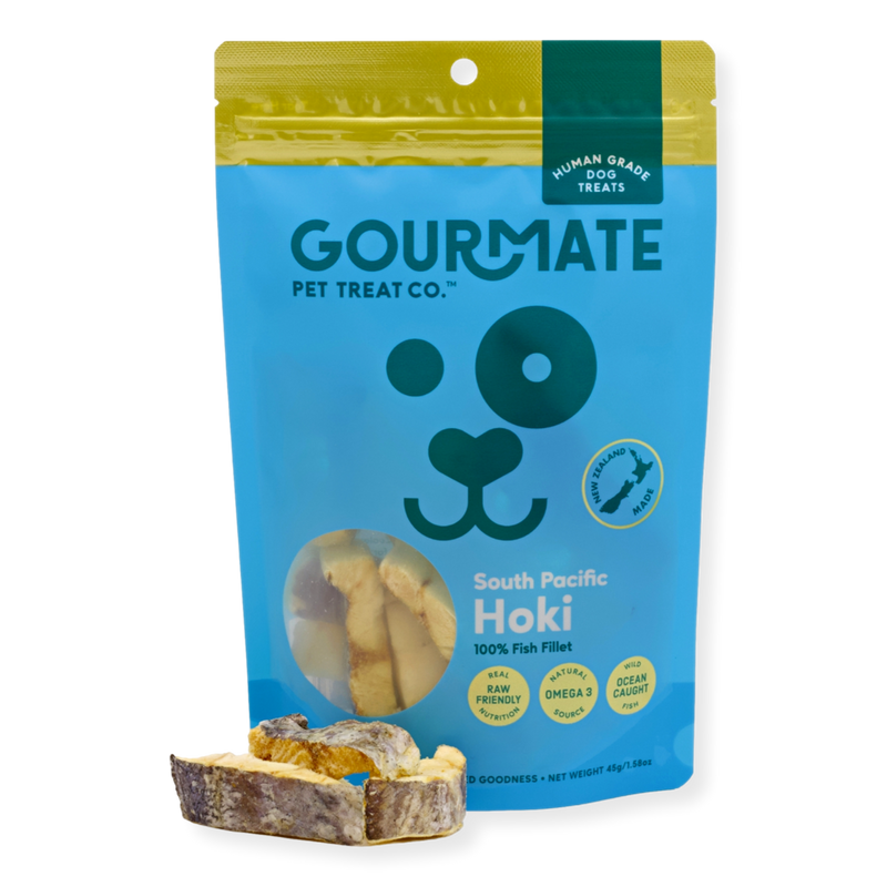 Gourmate South Pacific Hoki Dog Treats 45g