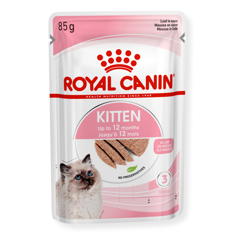 Royal Canin Kitten Instinctive Wet Food Loaf 85g